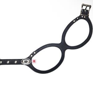 🅽🅴🆆 Buddy Belt leather handmade step-in harness, black, size 2